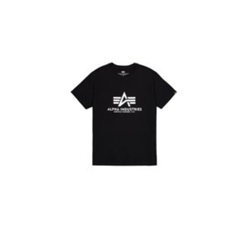 Alpha Industries T-Shirt print – schwarz