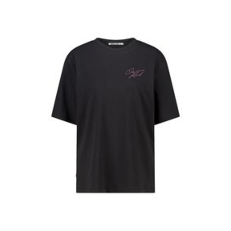 America Today ELAINE – T-Shirt print – black/pink/schwarz