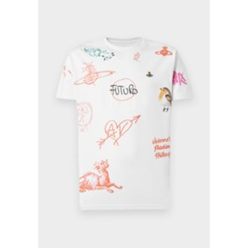 Vivienne Westwood CLASSIC UNISEX – T-Shirt print – white/wei