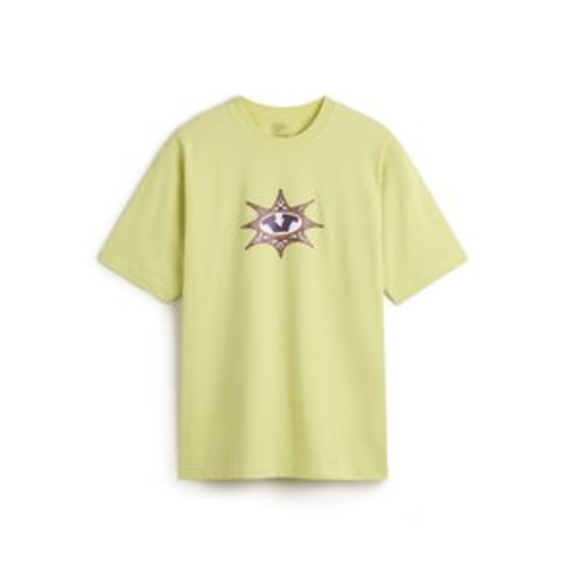 Vans STAR CHECKER – T-Shirt print – light green/hellgrn