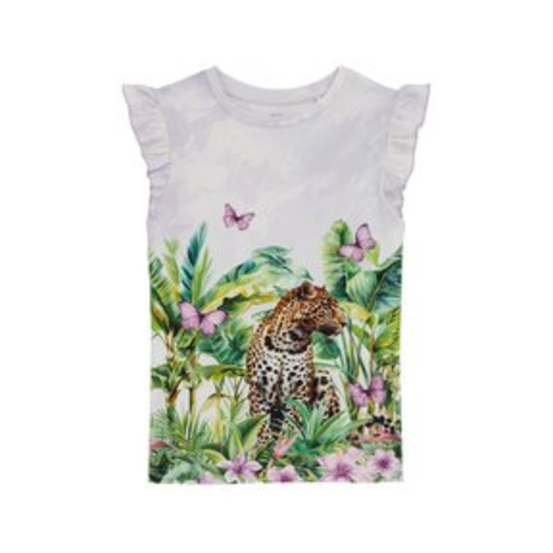 WE Fashion T-Shirt print – white/wei