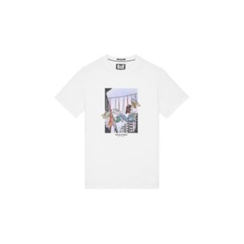 Weekend Offender TURF WARS – T-Shirt print – white/wei
