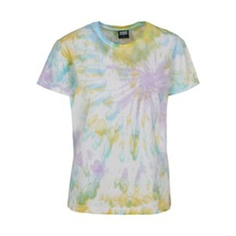 Urban Classics LADIES TIE DYE BOYFRIEND TEE – T-Shirt print – pastel/mehrfarbig