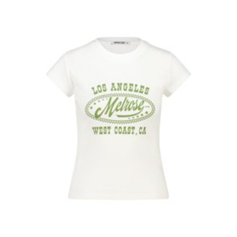 America Today EBONY – T-Shirt print – off white/wei