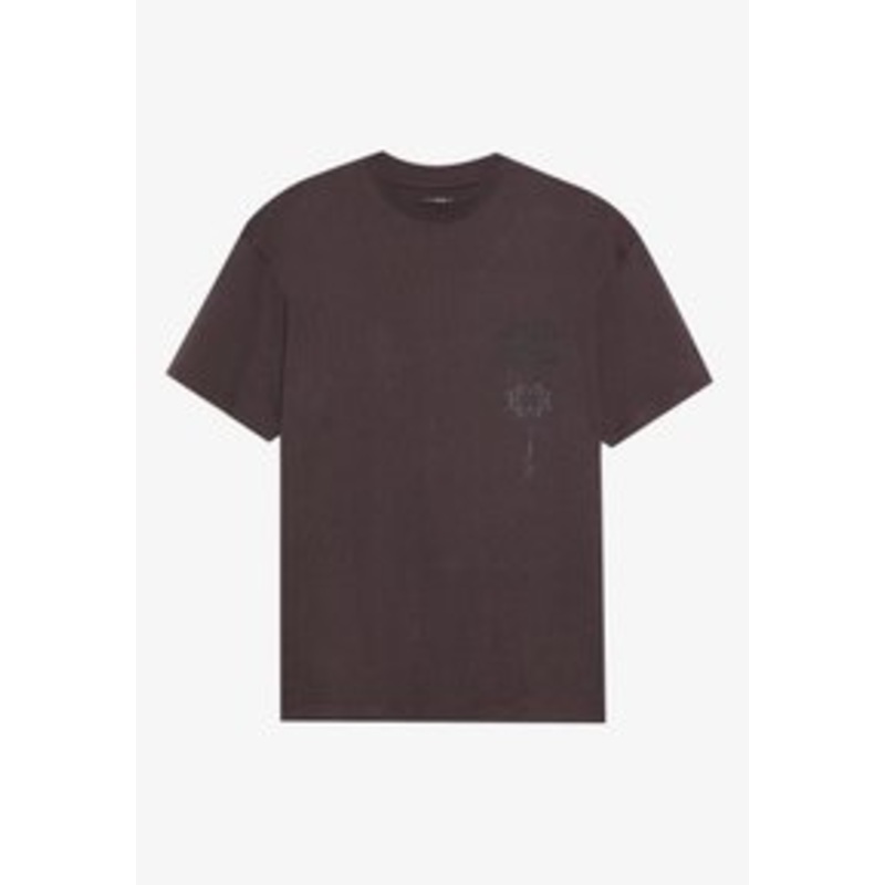 YOURTURN UNISEX – T-Shirt print – dark brown/dunkelbraun