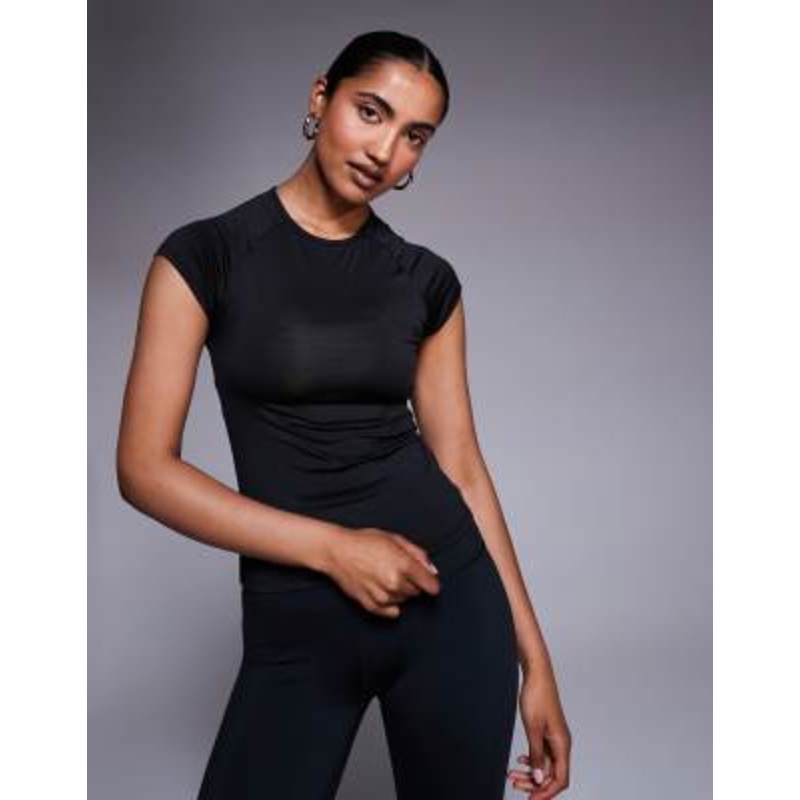 4505 Icon active quick dry slim fit t-shirt in black