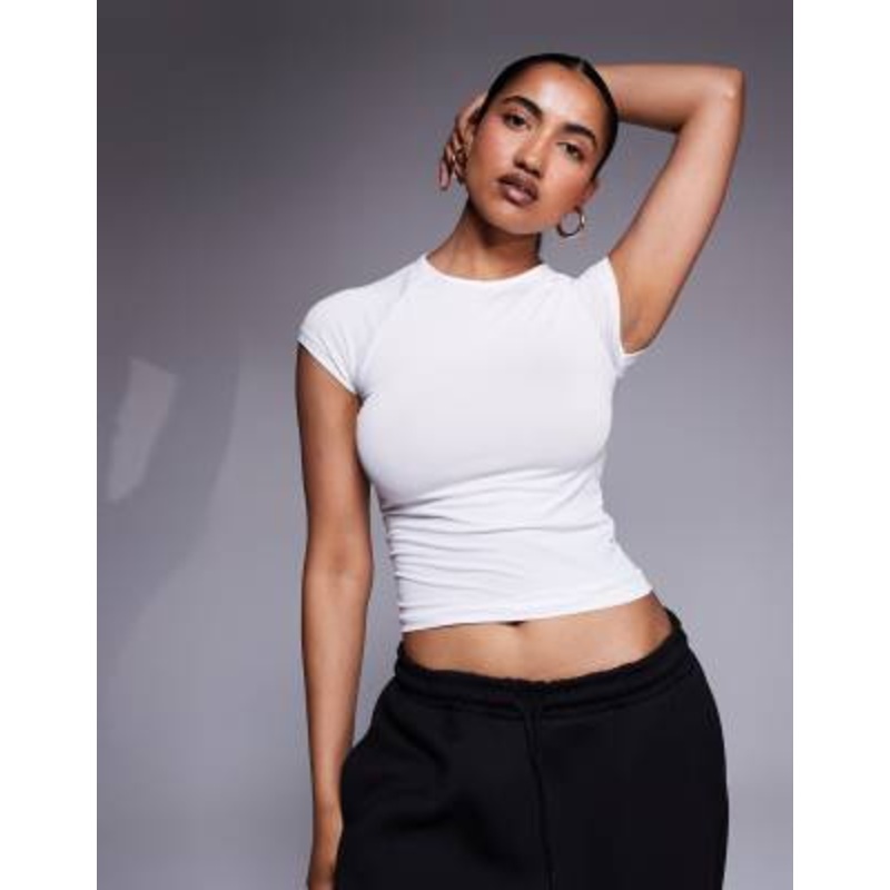 4505 Icon active quick dry slim fit t-shirt in white