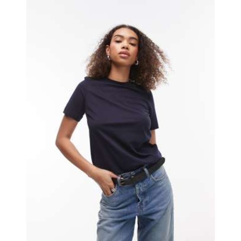 ARKET T-shirt in navy blue