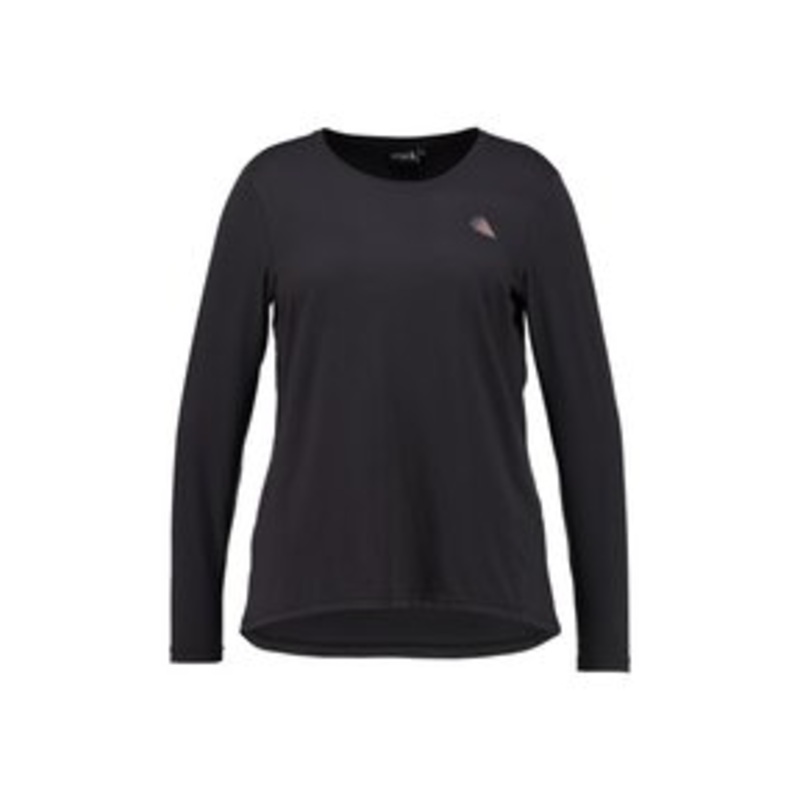 Active by Zizzi ABASIC – Langarmshirt – black/schwarz