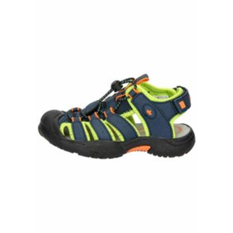 LICO NIMBO – Trekkingsandale – marine lemon orange/dunkelblau