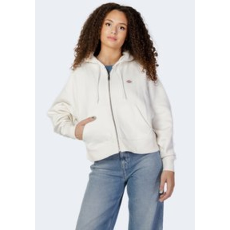 Dickies OAKPORT ZIP – Sweatjacke – cream/offwhite