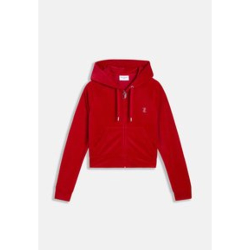 Juicy Couture OUTLINE DIAMANTE – Sweatjacke – toreador/mehrfarbig