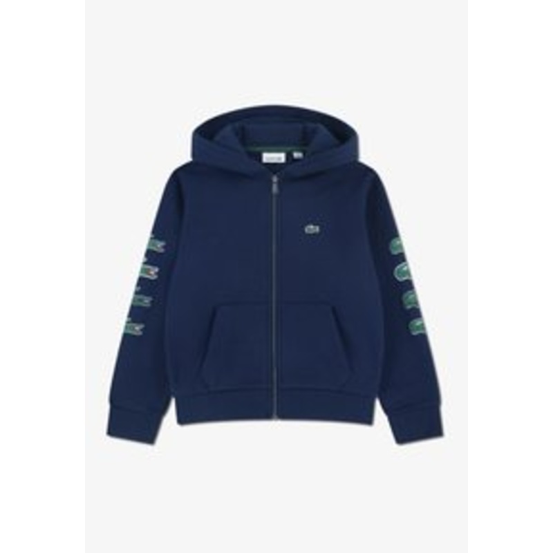 Lacoste GRAPHIC FULL ZIP – Sweatjacke – marine/dunkelblau