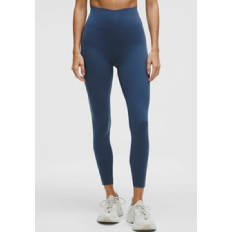 lululemon GLOW UP HR  25″ – Tights – blue twill/blau