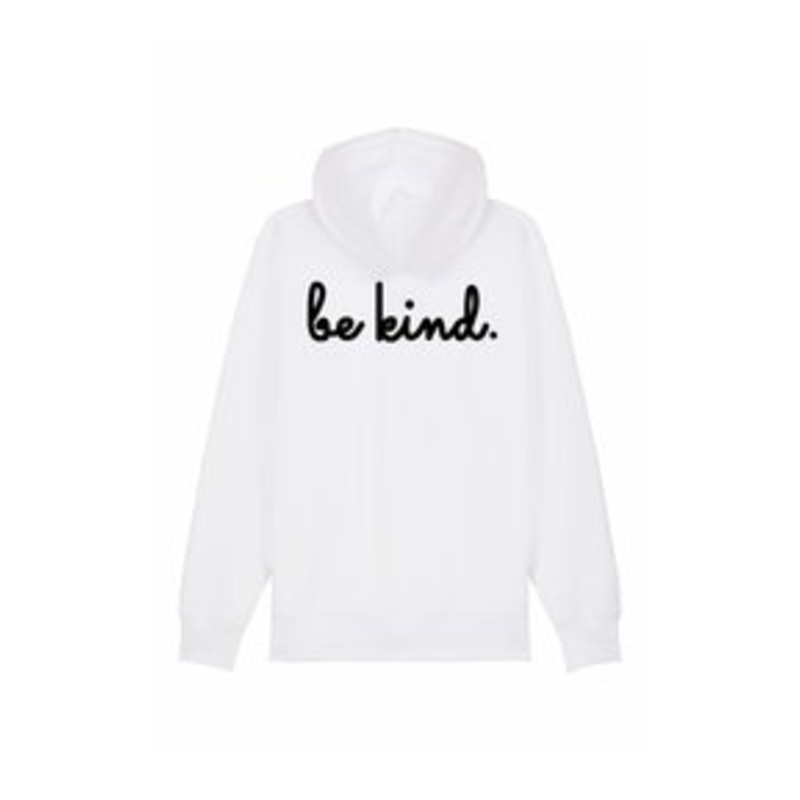 Mira Paris BE KIND BACK EMBROIDERY – Sweatjacke – white/wei