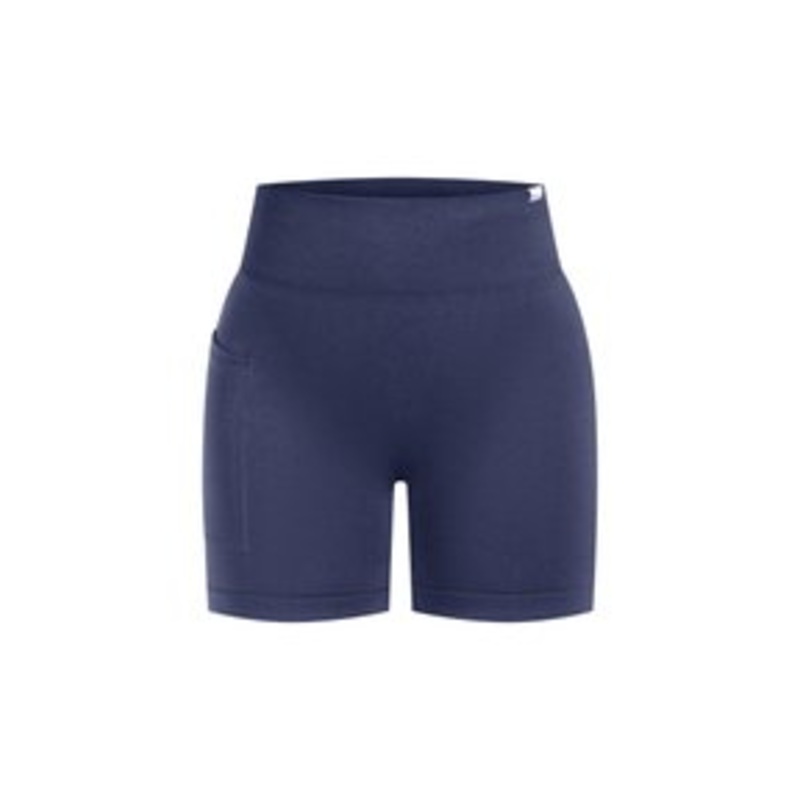 Smilodox TEMMY POCKET SEAMLESS – Tights – marineblau/blau