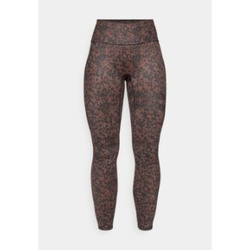 Stronger THE PRINTED ONE LEGGINGS – Tights – brown/multi-coloured/braun