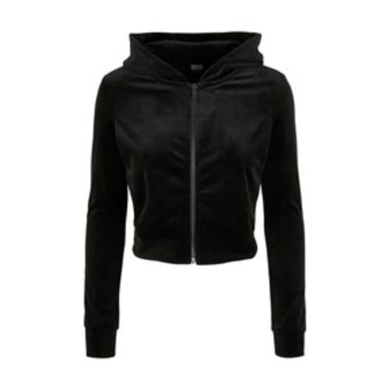 Urban Classics DAMEN – Sweatjacke – black/schwarz