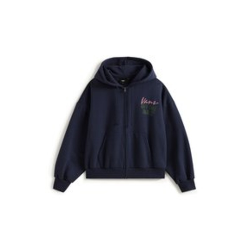 Vans LADYWALL RETRO  – Sweatjacke – dark blue/dunkelblau