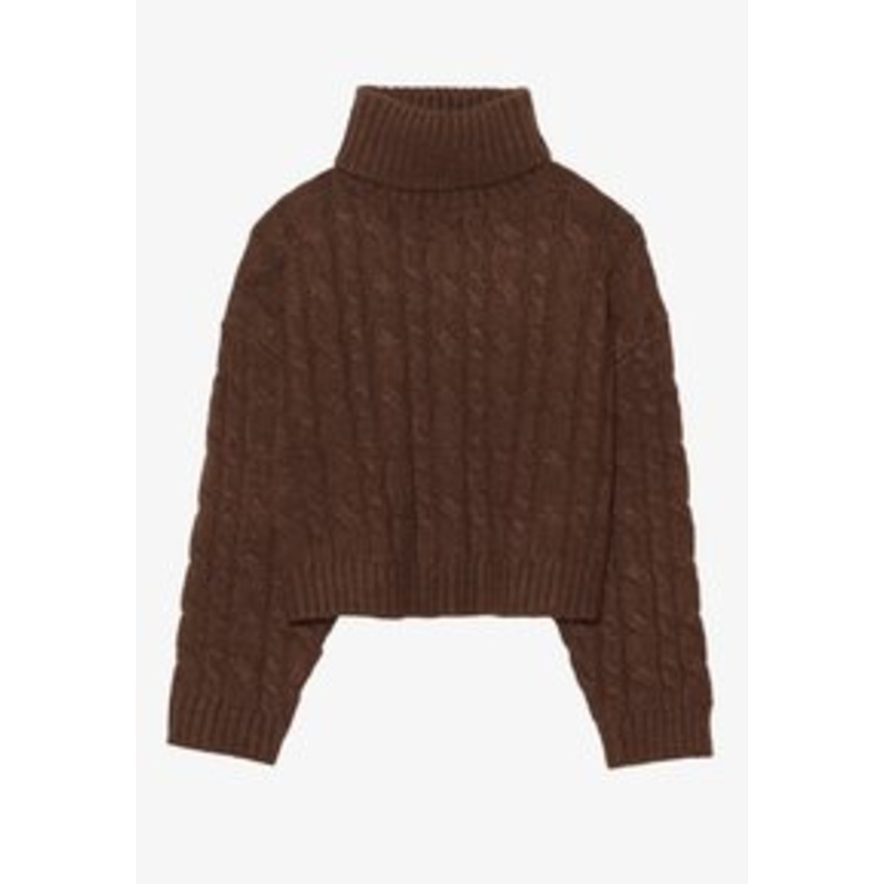 Even&Odd Strickpullover – dark brown/dunkelbraun