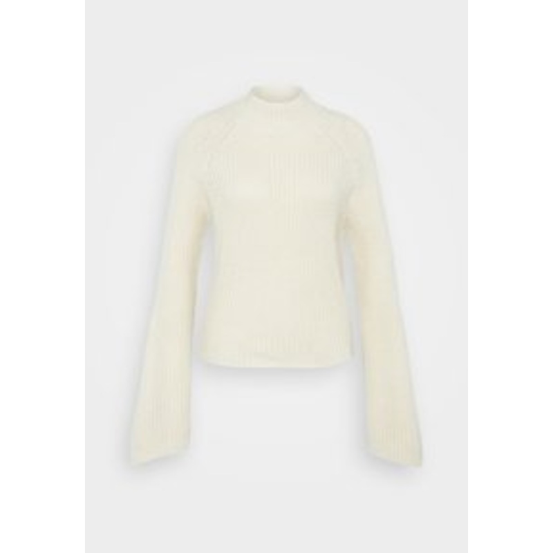 JDY JDYJUSTY TINE SLIT NOOS – Strickpullover – birch/beige