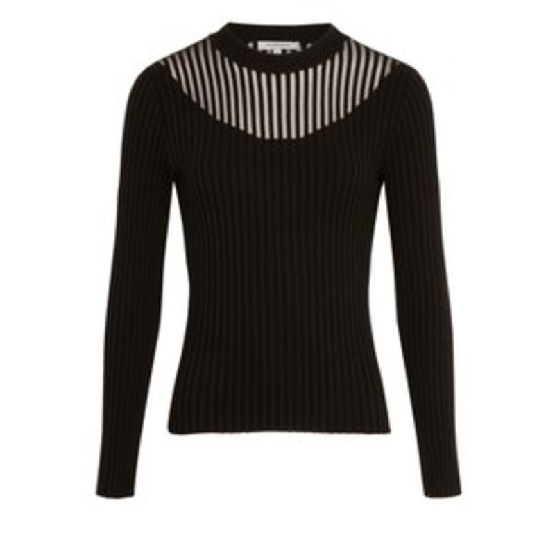 Morgan WITH HIGH COLLAR – Strickpullover – noir/schwarz