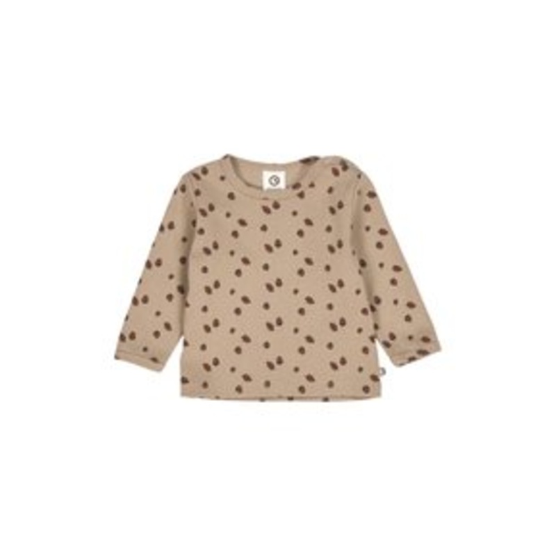 Msli by GREEN COTTON Strickpullover – beige-root-deep green/beige