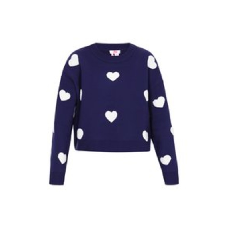 myMo Strickpullover – navy/blau