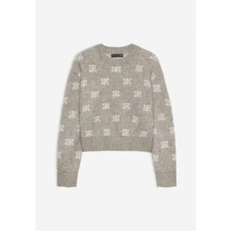 STUDIO AR ALYSSA BRUSHED – Strickpullover – clay white/beige