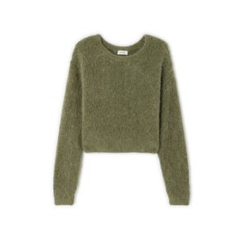American Vintage NIBY – Strickpullover – kaki/khaki