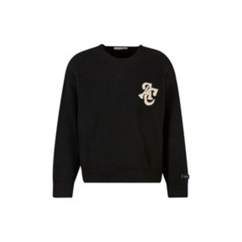 Another Cotton Lab Strickpullover – black/schwarz