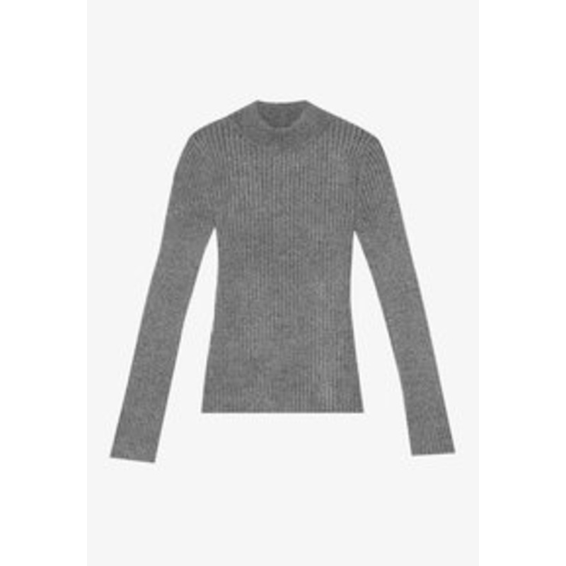 Even&Odd Strickpullover – grey melange/dunkelgrau-meliert