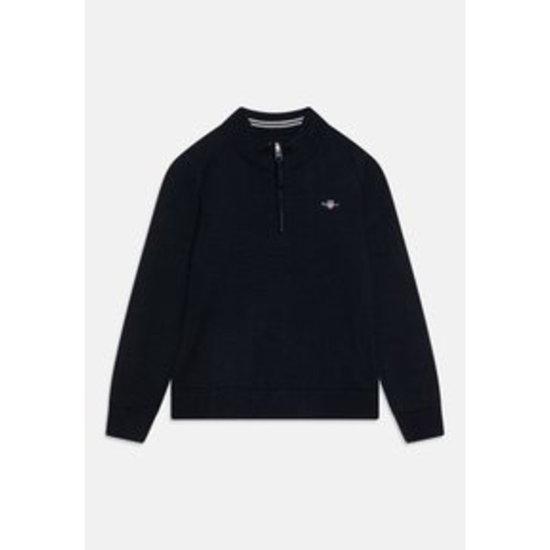 GANT SHIELD HALF ZIP UNISEX – Strickpullover – evening blue/dunkelblau