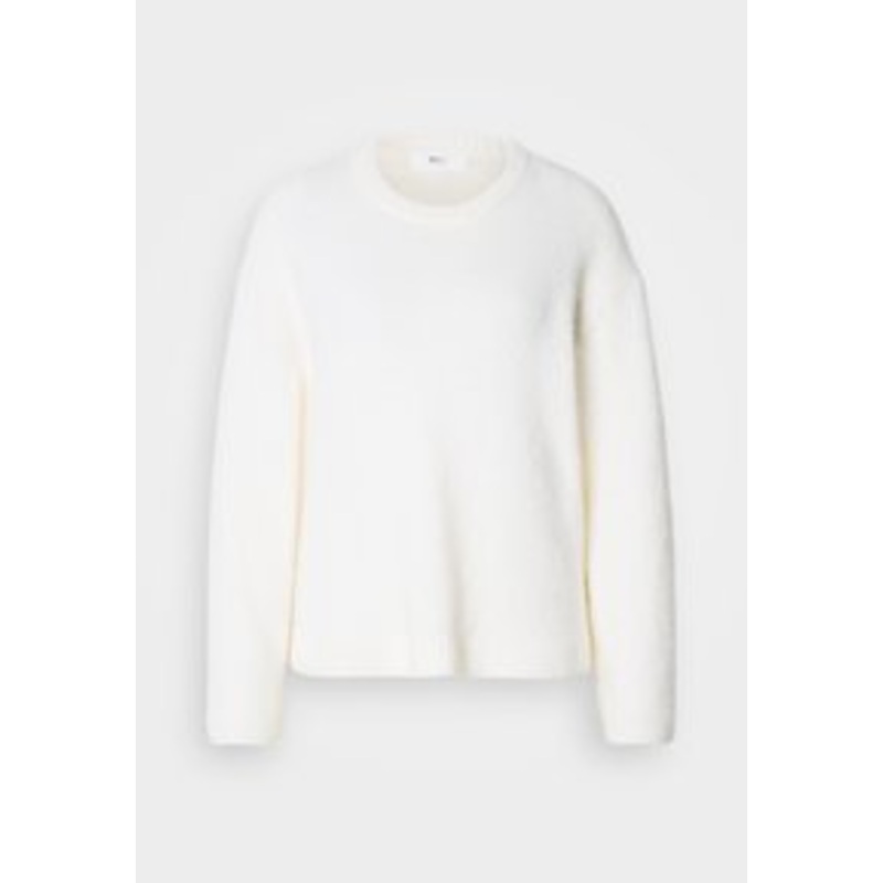 Gina Tricot CREW NECK SWEATER – Strickpullover – gardenia/offwhite