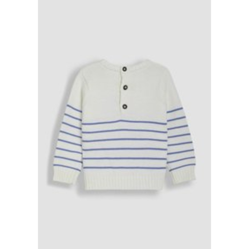 JoJo Maman Bb REGULAR FIT – SAILBOAT – Strickpullover – cream/beige