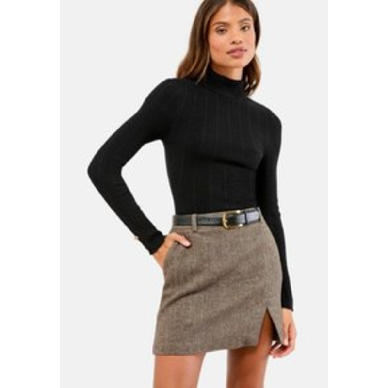 Lipsy Strickpullover – black/schwarz