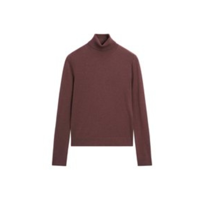 Massimo Dutti Strickpullover – bordeaux