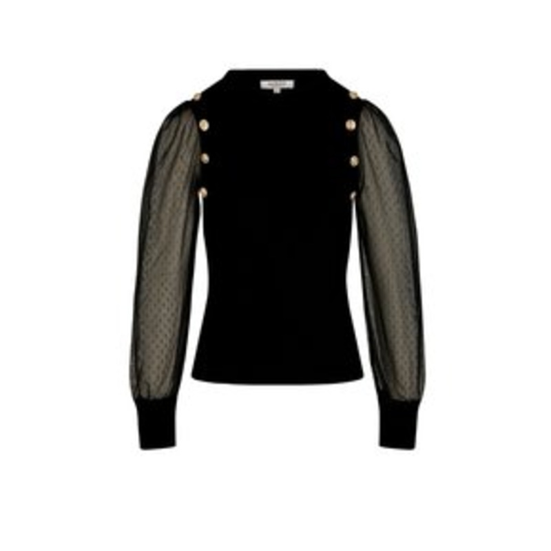 Morgan Strickpullover – noir/schwarz