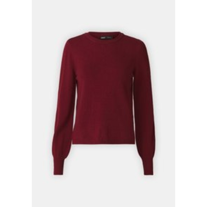 ONLY Tall ONLLEVA BALLOON – Strickpullover – cabernet melange/dunkelrot