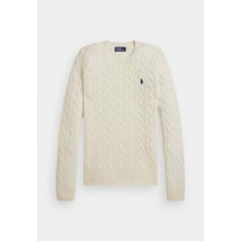 Polo Ralph Lauren JULIANNA LONG SLEEVE PULLOVER – Strickpullover – authentic cream/offwhite