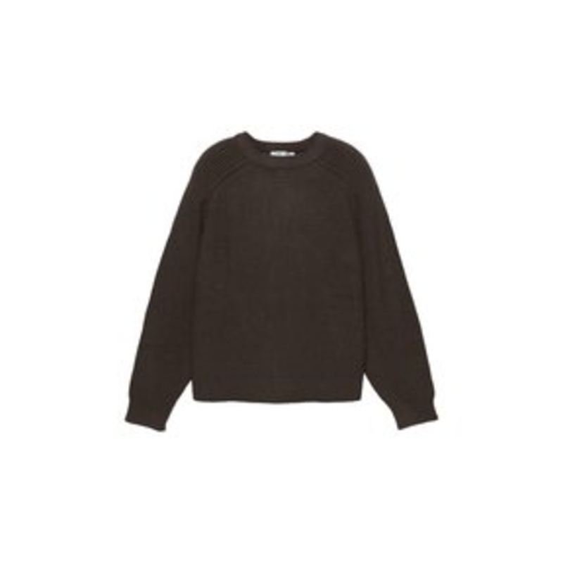 PULL&BEAR Strickpullover – dark brown/dunkelbraun