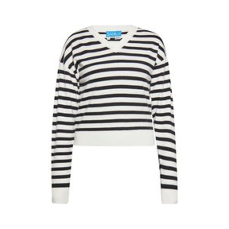 usha CO-BRANDED WITH SANIKA – Strickpullover – weiss/schwarz/wei