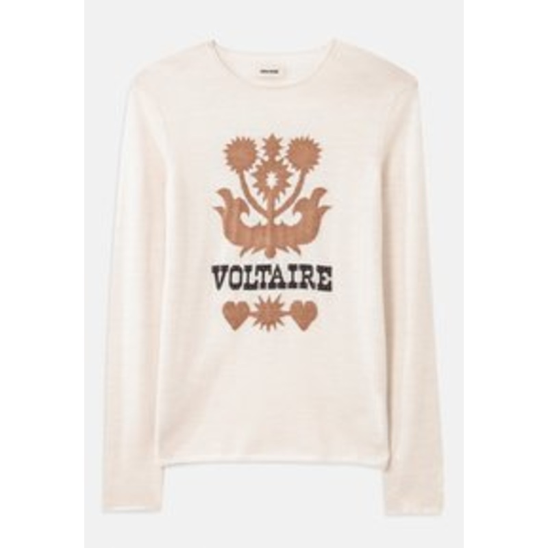 Zadig & Voltaire TEISSA  – Strickpullover – ecru/beige