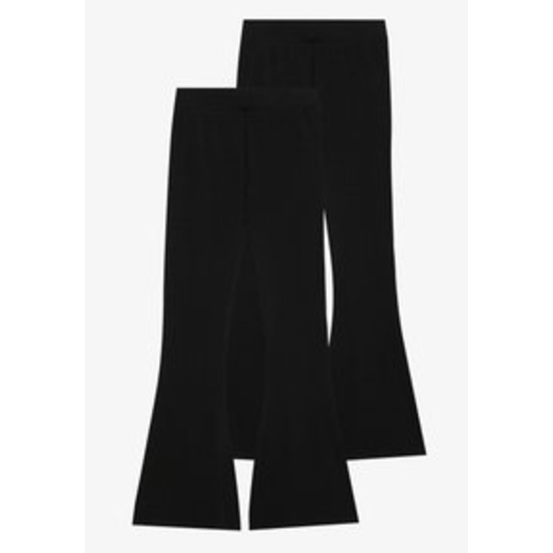 Even&Odd 2 PACK – Stoffhose – black/schwarz