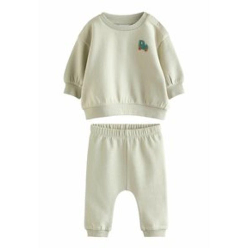 Next SET – Stoffhose – sage green tractor/grn