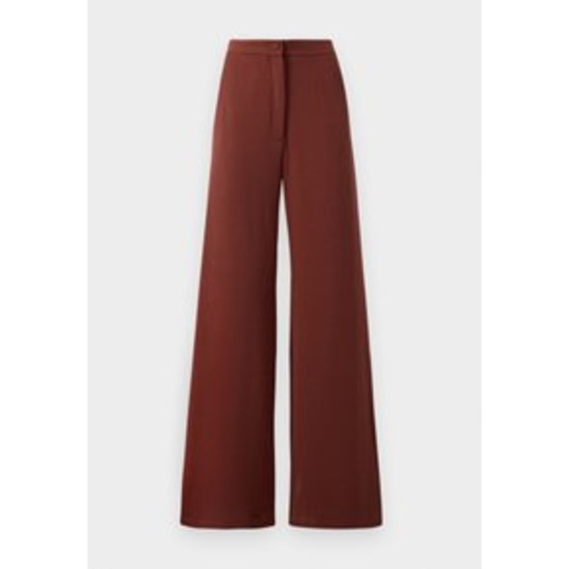Rodebjer SINI – Stoffhose – cherry mahogany/dunkelrot