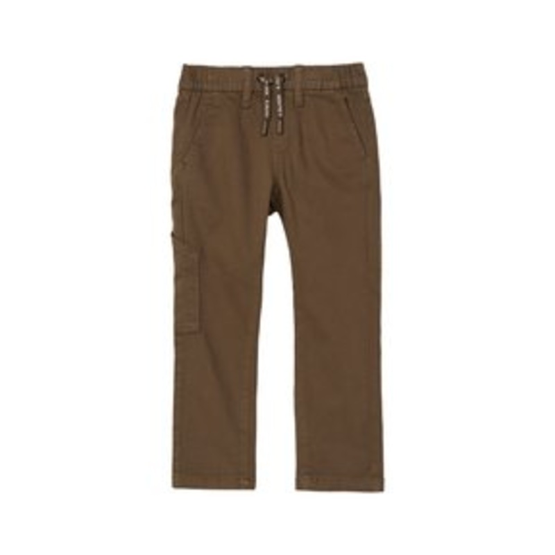 s.Oliver REGULAR FIT MID RISE  – Stoffhose – dunkelbraun