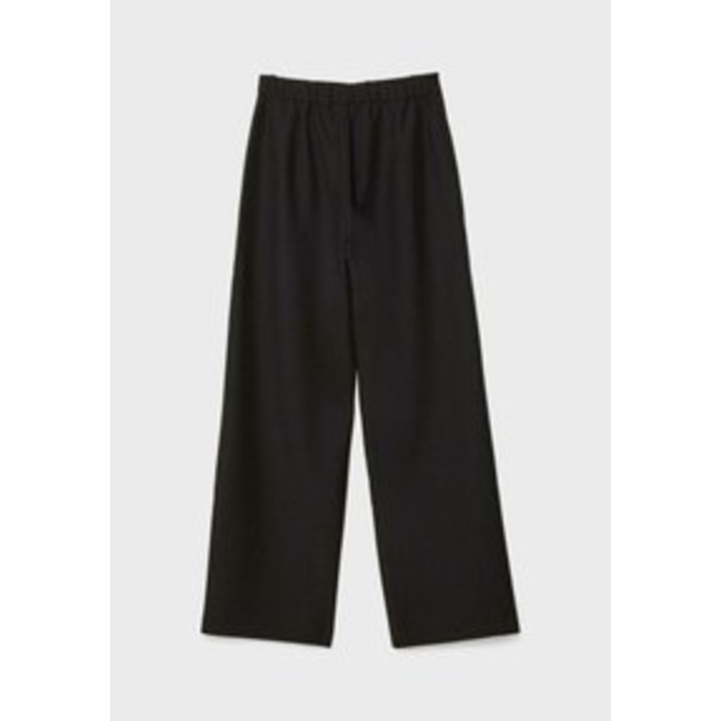 Stradivarius SMART STRAIGHT – Stoffhose – black/schwarz