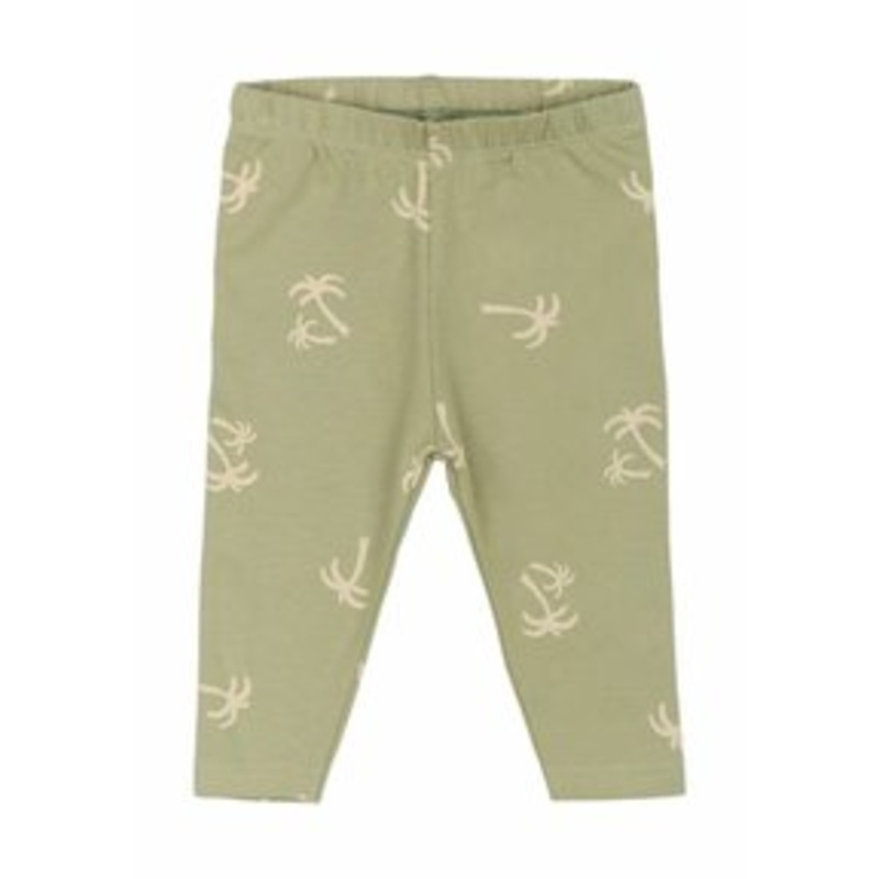 The New Siblings Stoffhose – tea aop/oliv