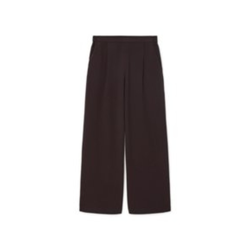 AllSaints ALEIDA TROUSER – Stoffhose – oxblood red/bordeaux